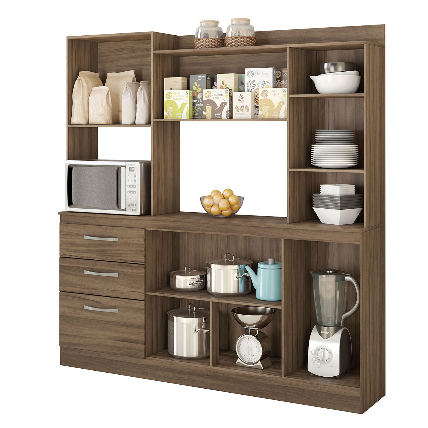 Mueble De Cocina Casaideal Tamara / 7 Puertas / 3 Cajones image number 3.0